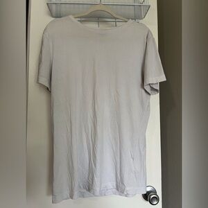 H&M Light Gray Men's Short Sleeve Tee